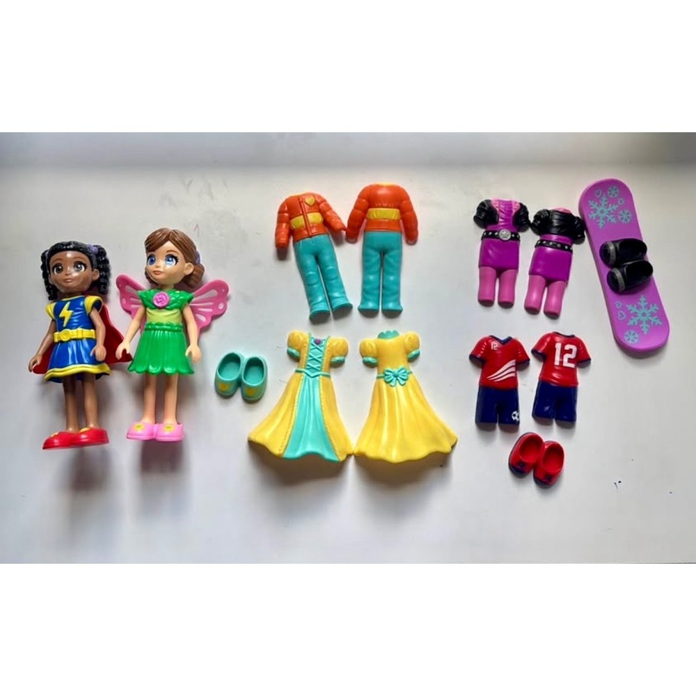 Lakeshore Learning Magnetic Dress Up Dolls Pretend Play Educational Toy Set